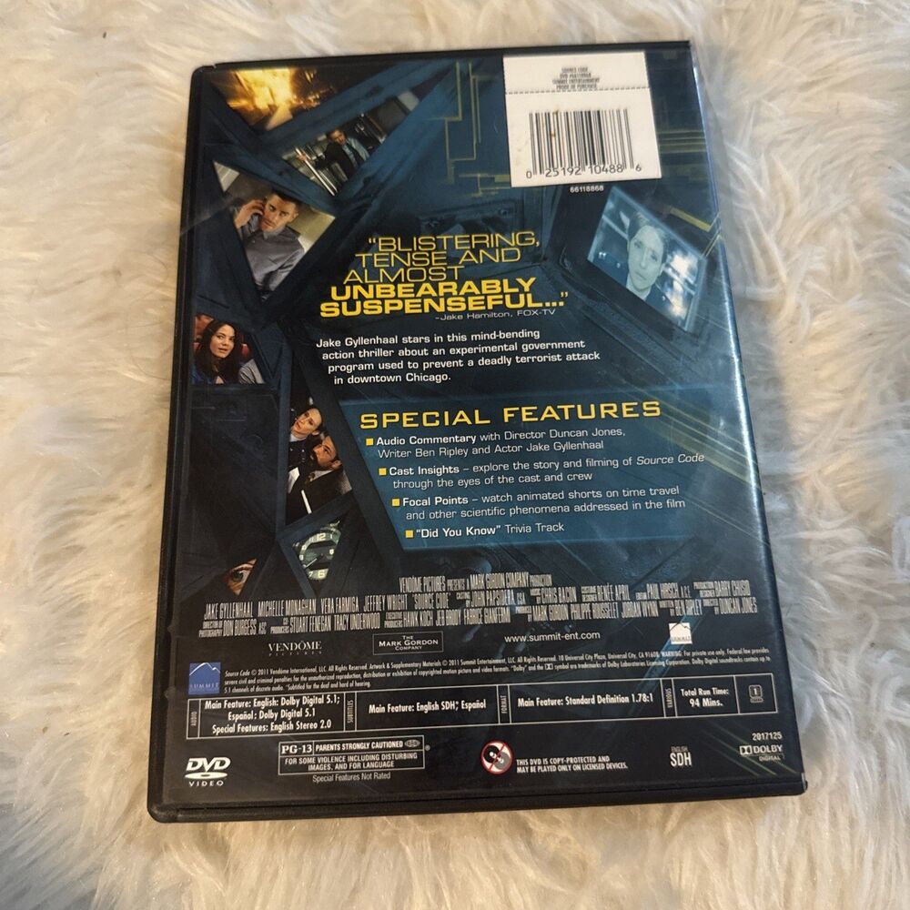 Source Code (DVD, 2011) - Picture 2 of 4